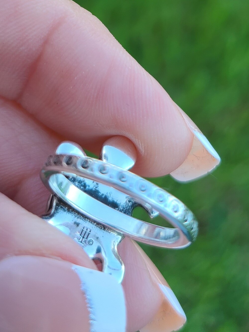 James Avery Turquoise Turtle Ring Size 5 - Picture 4 of 11